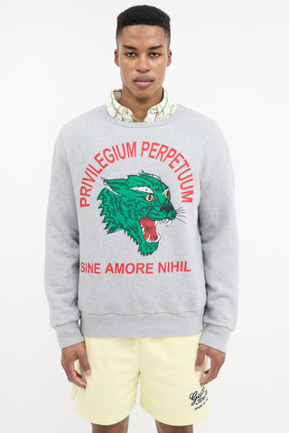 Gucci Privilegium Perpetuum Crewneck Sweater