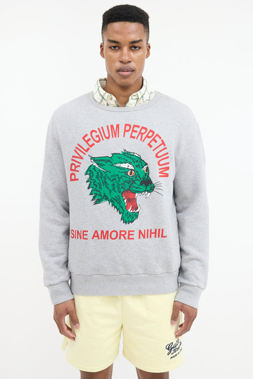Gucci Privilegium Perpetuum Crewneck Sweater