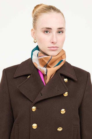 Gucci Silk Equestrian Scarf