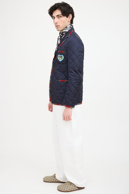 Gucci Quilted Patch Jacket