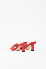 Gucci Quilted Leather GG Charlotte Mule