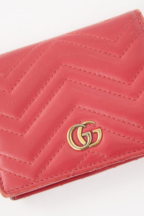 Gucci Quilted Leather GG Wallet
