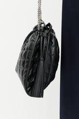 Gucci Quilted Leather Small Deco Tote Bag