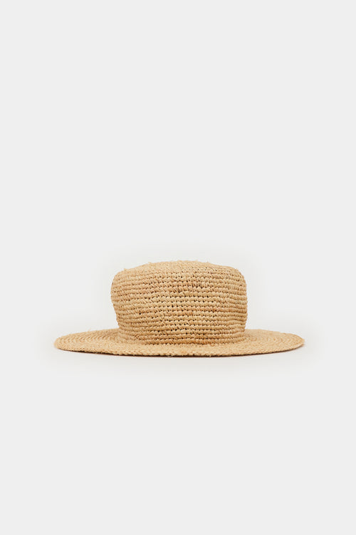 Gucci Raffia Logo Hat