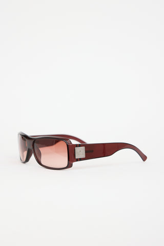 Gucci Rectangular Logo Sunglasses