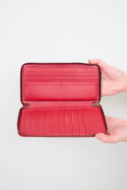 Marmont GG Zip Around Wallet