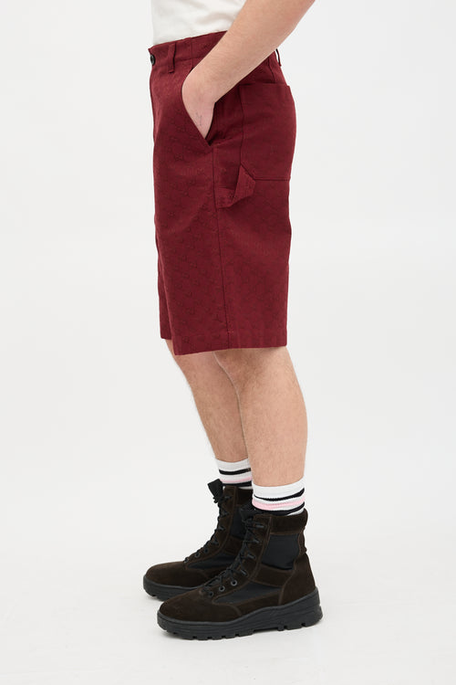 Gucci Canvas GG Monogram Shorts