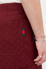Gucci Canvas GG Monogram Shorts