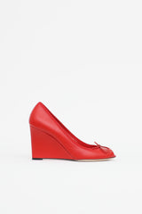 Gucci Peep Toe Wedge