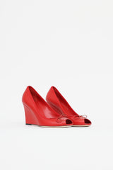 Gucci Peep Toe Wedge