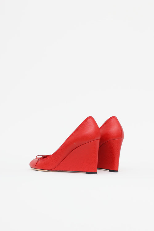 Gucci Peep Toe Wedge