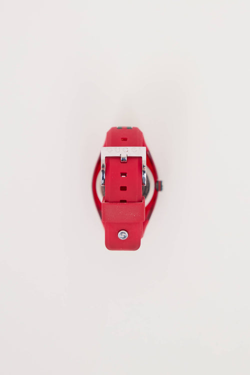 Gucci Sync Web Rubber Watch