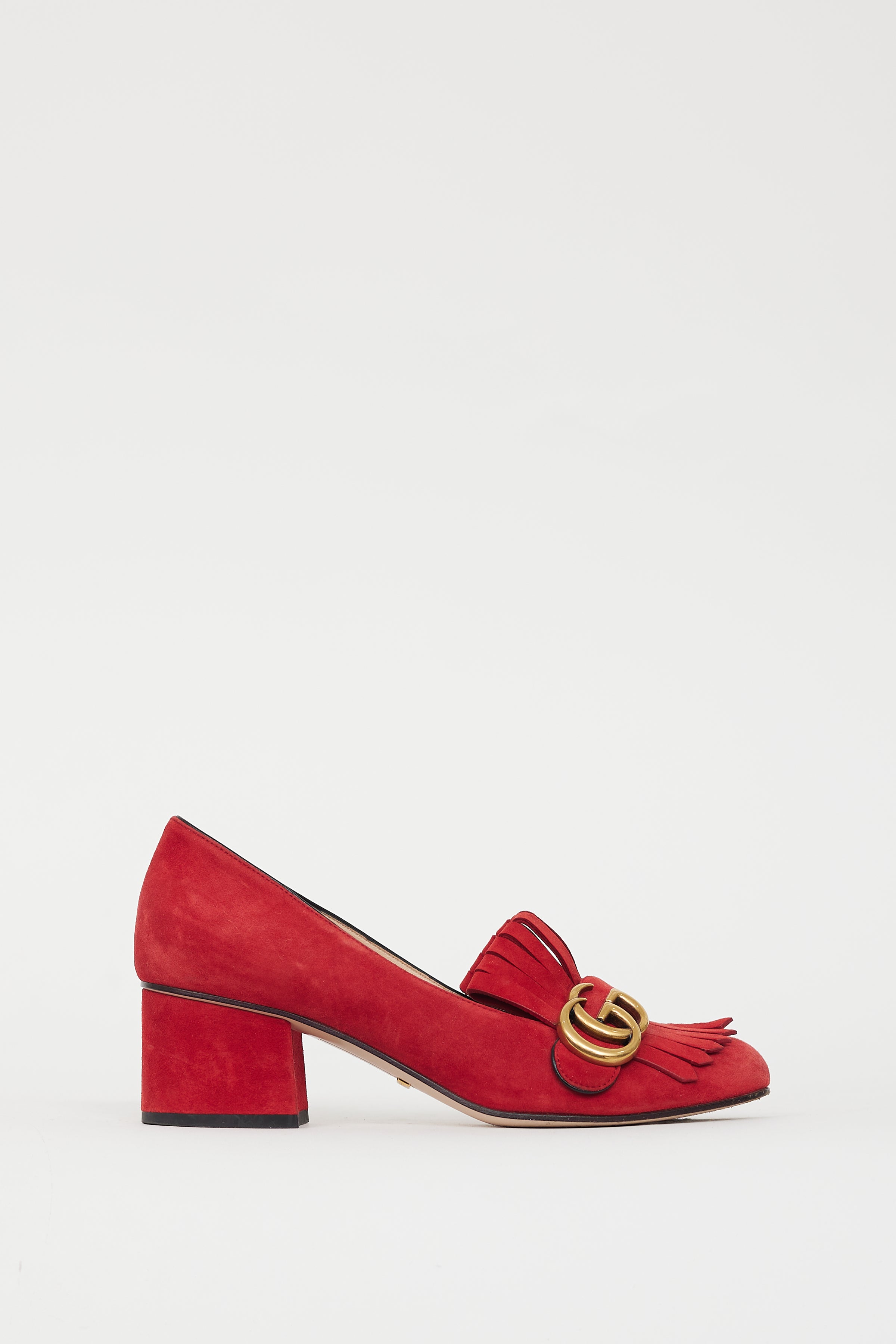 Tod's Mixed Leather Heeled Loafers - Bergdorf Goodman