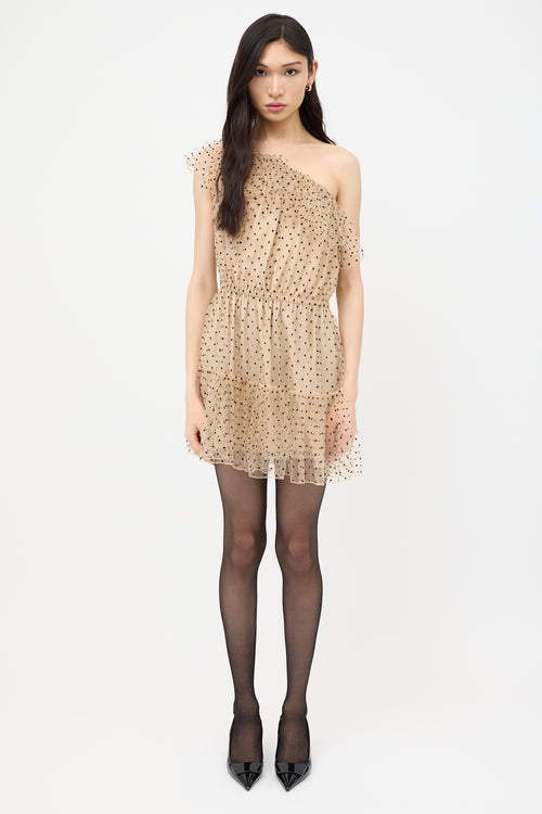 Gucci Resort 2023 Tulle Polka Dot Dress