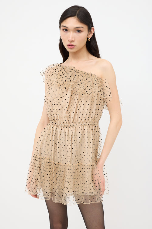 Gucci Resort 2023 Tulle Polka Dot Dress
