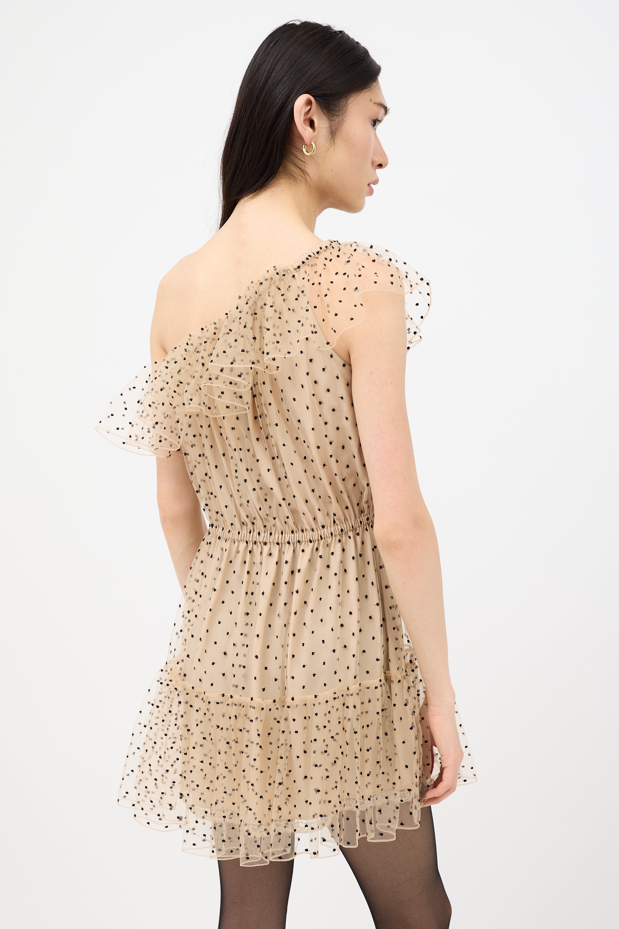 Gucci // Resort 2023 Tulle Polka Dot Dress VSP Consignment Gucci // Resort 2023 Tulle Polka Dot Dress VSP Consignment