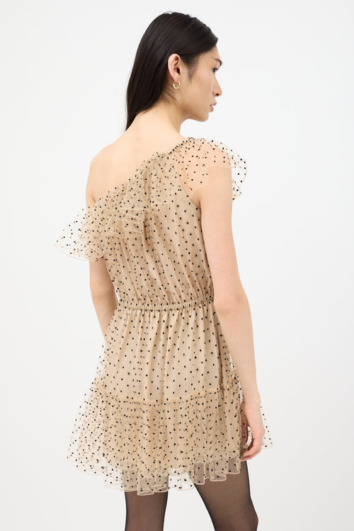 Gucci Resort 2023 Tulle Polka Dot Dress