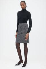 Gucci Resort 2024 Metallic Knit Skirt