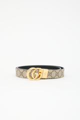 Gucci Reversible GG Supreme Belt