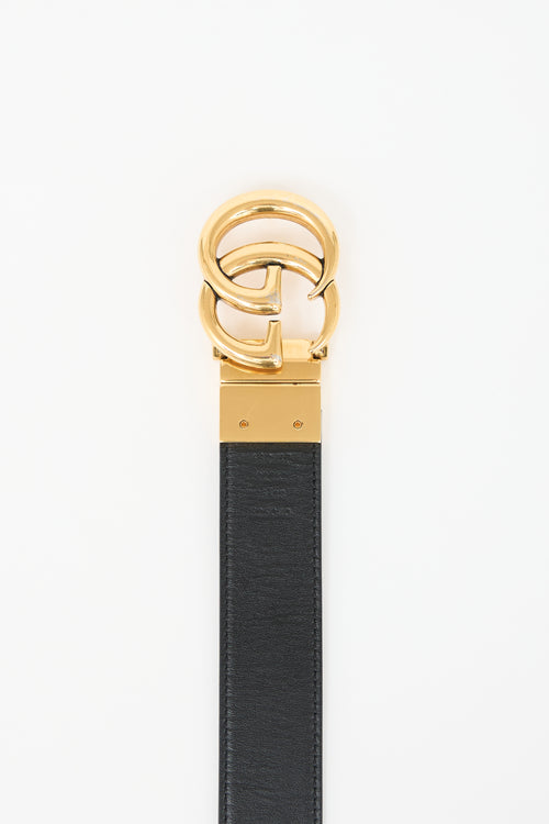 Gucci Reversible GG Supreme Belt