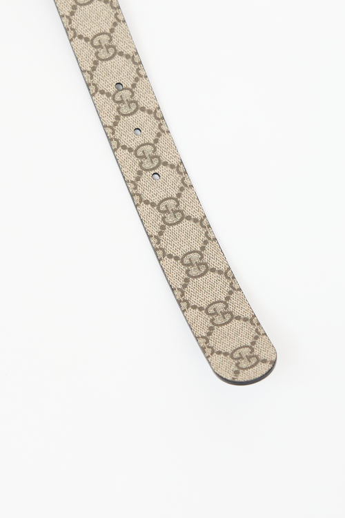 Gucci Reversible GG Supreme Belt