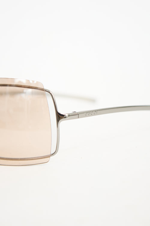 Gucci GG1711/S Rimless Sunglasses