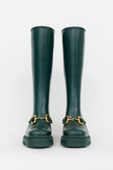 Gucci Rubber Embellished Rain Boot
