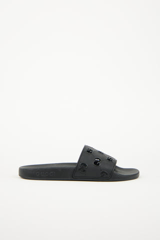 Gucci Rubber GG Slide
