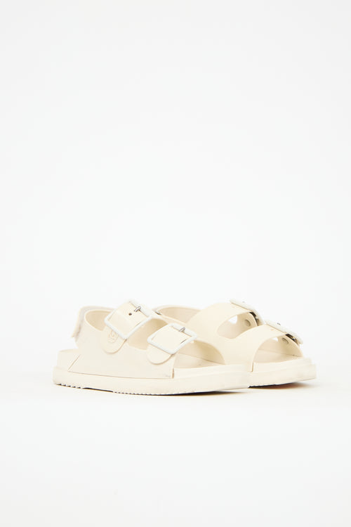 Gucci Rubber GG Sandal