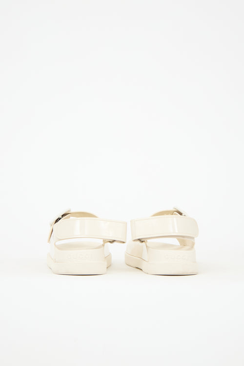 Gucci Rubber GG Sandal