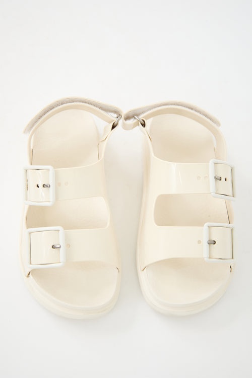 Gucci Rubber GG Sandal