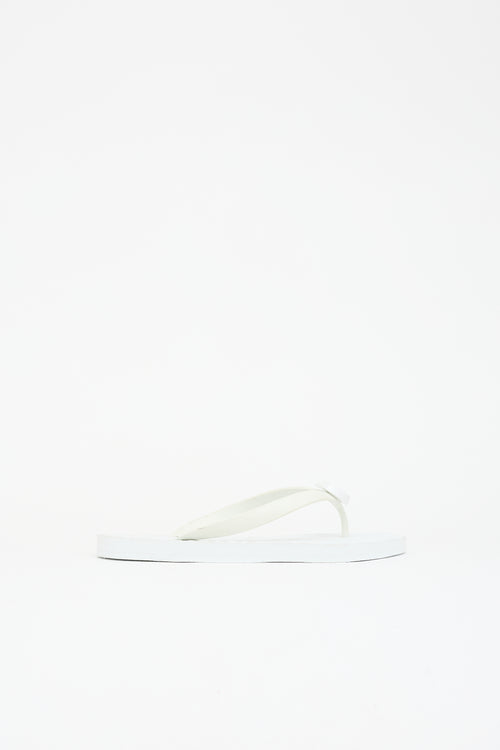 Gucci Rubber GG Marmont Sandal