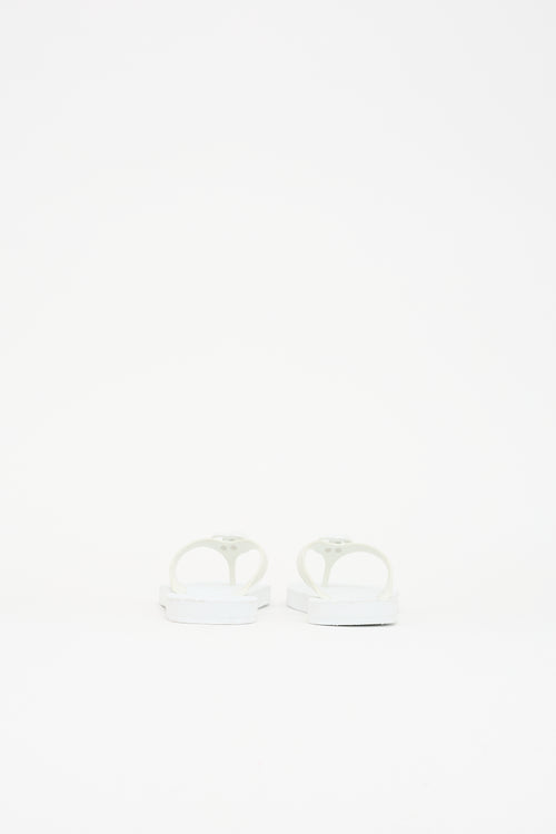 Gucci Rubber GG Marmont Sandal