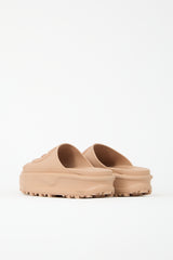 Gucci Rubber GG Platform Slide