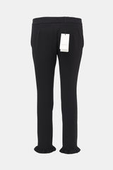 Gucci Ruffled Slim Leg Trouser