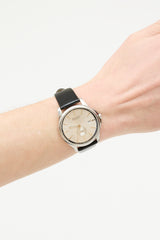 Gucci Silver & Black G-Timeless Stainless Steel Watch