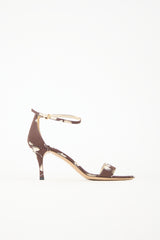 Gucci SS 2006 Canvas Printed Sandal