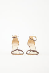 Gucci SS 2006 Canvas Printed Sandal