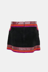 Gucci SS 2007 Suede & Patent Skirt