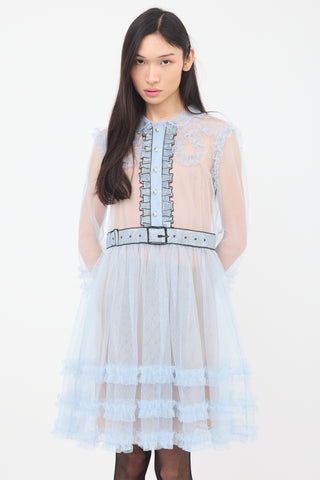 Gucci SS 2016 Tulle Embellished Dress