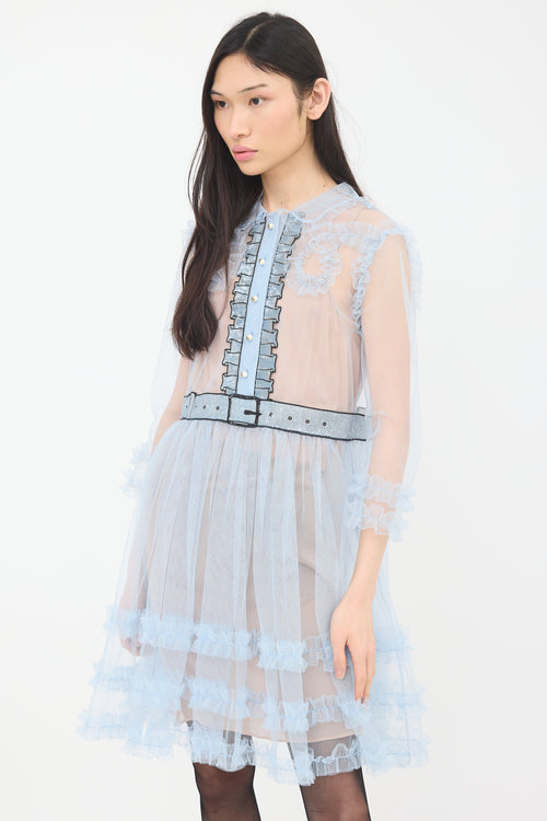 Gucci SS 2016 Tulle Embellished Dress