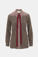 Gucci SS 2017 Silk Printed Shirt