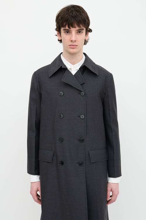 Gucci SS 2025 Wool Double Breasted Coat