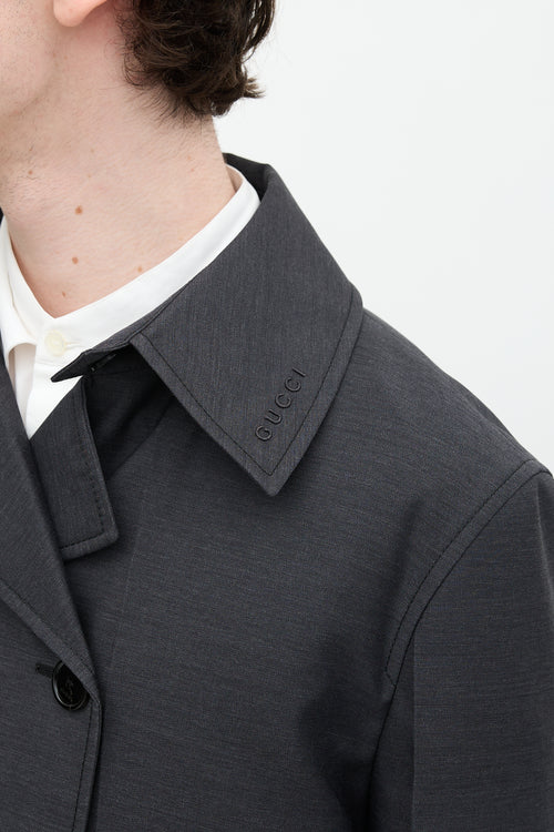 Gucci SS 2025 Wool Double Breasted Coat