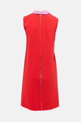 Gucci Satin Bow Shift Dress