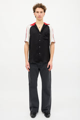 Gucci Satin Logo Shirt