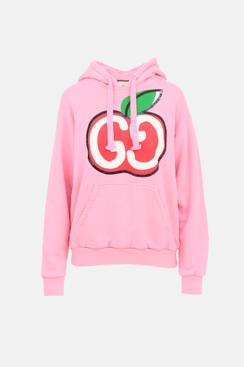Gucci Sequin GG Apple Hoodie