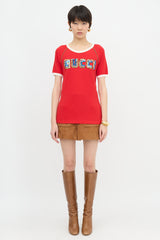 Gucci Sequin Logo T-Shirt