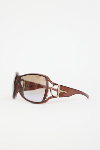 Gucci GG2918/S Shield Sunglasses