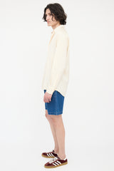 Gucci Silk Button Up Shirt